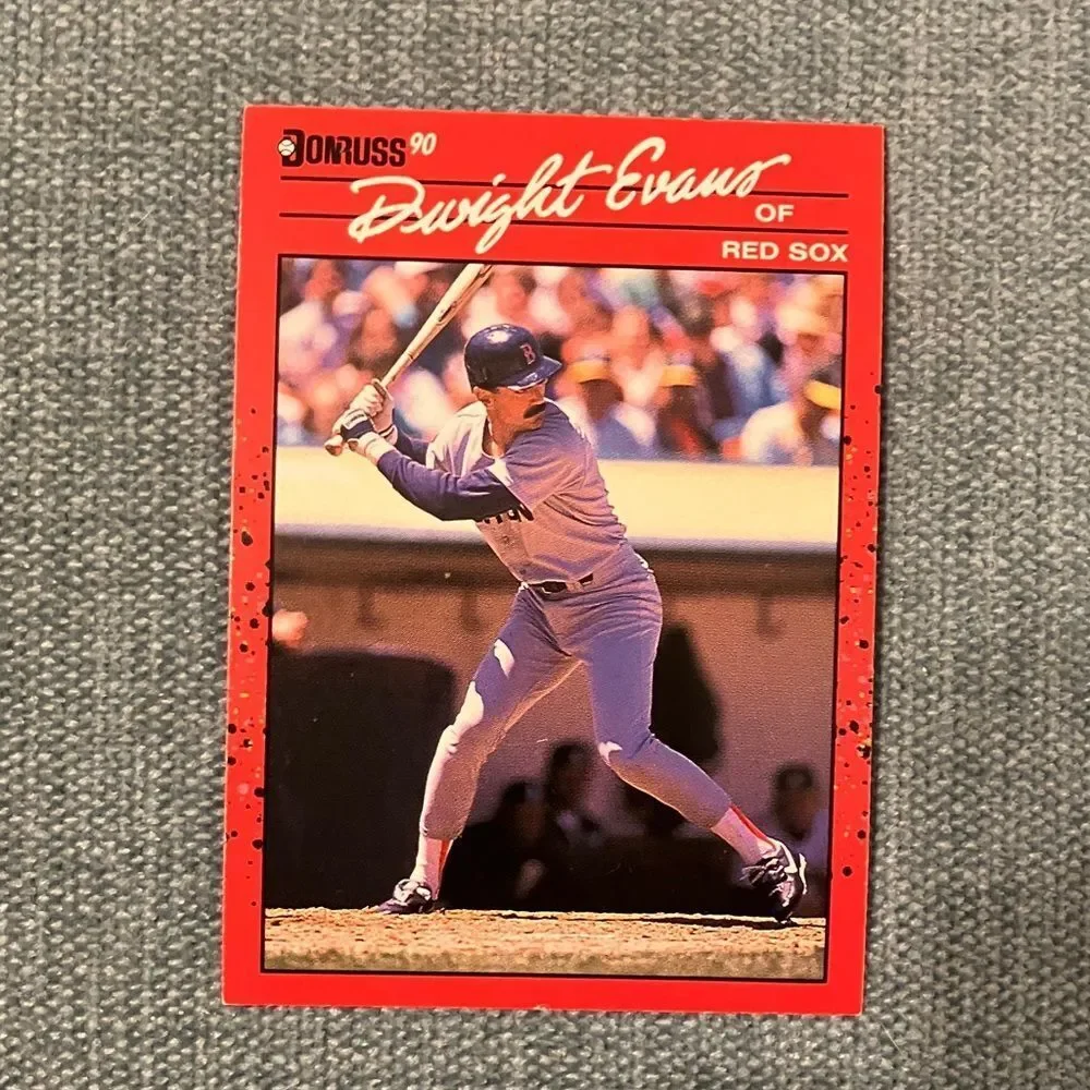 1990 Donruss Boston Red Sox Baseball Card Trading Card